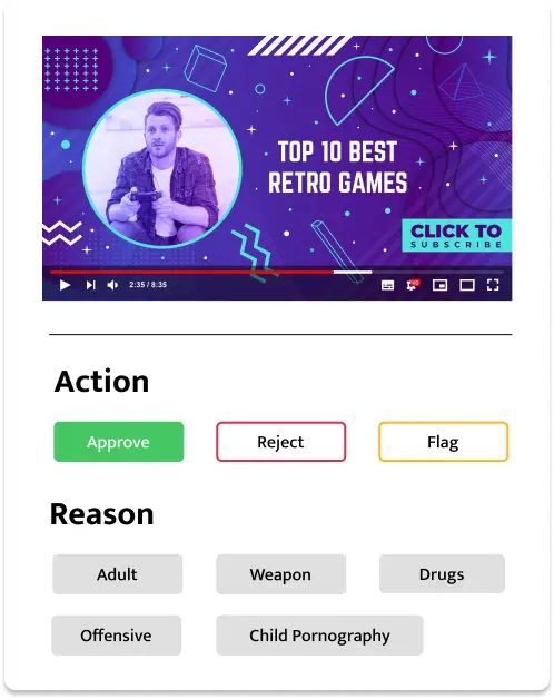 Video Moderation